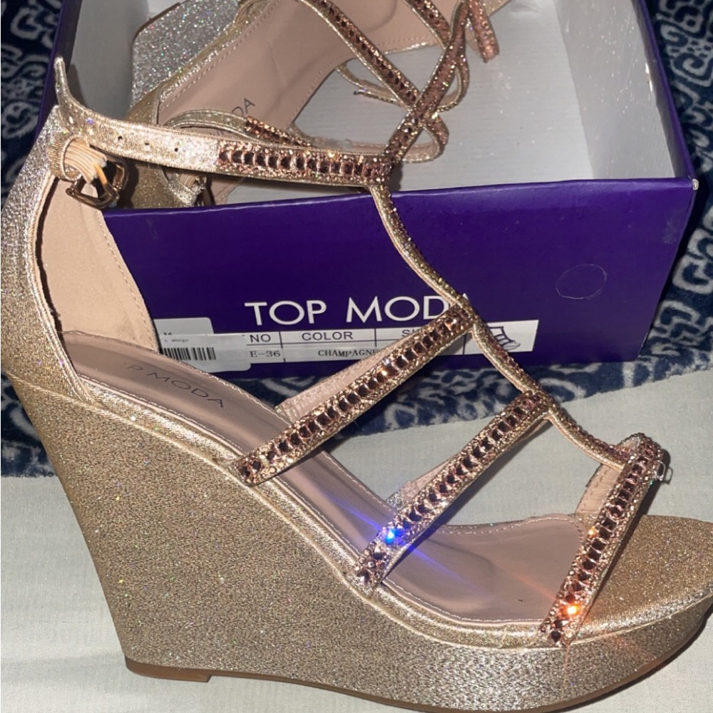 Top moda brand pageant shoes - Picture 1 of 2